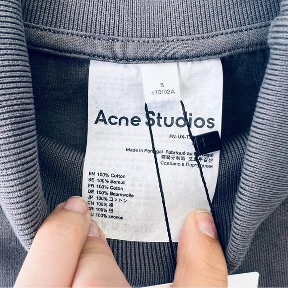 Acne Studios NWT Turtleneck Long Sleeve Top Small - Picture 6 of 11